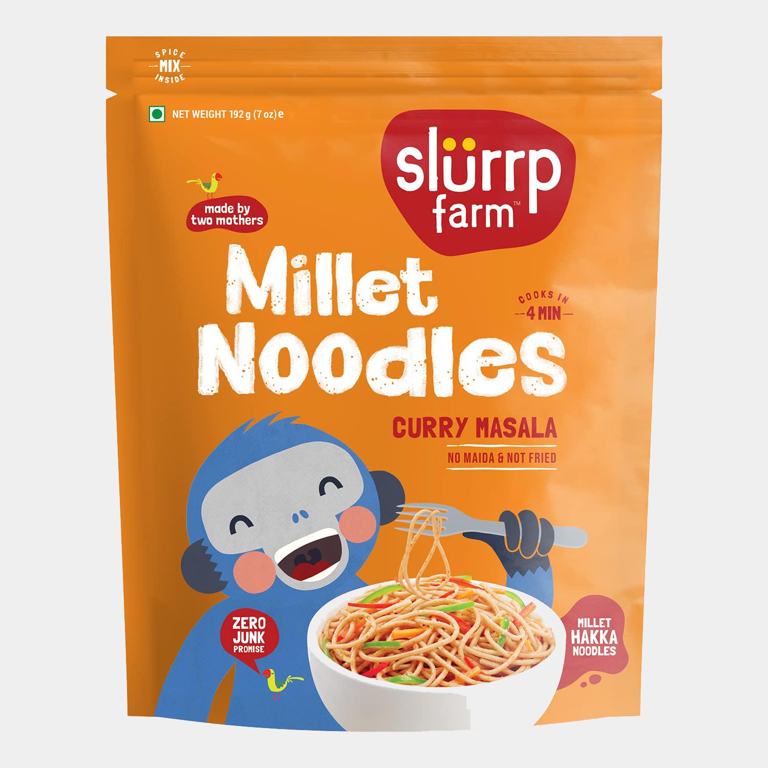 Millet Noodles - Curry Masala - 192g